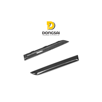 Inserts de pare-chocs arrière en fibre de carbone préimprégnée pour BMW X7 G07 G07 LCI, style OEM, moulage métallique sous autoclave, garniture de pare-chocs arrière