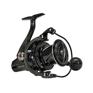 <span class=keywords><strong>Moulinet</strong></span> de surf spinning en carbone léger personnalisé, anti-corrosion marine, 10+1 roulements, frein max 25KG, longue portée, pour pêche en mer (faux métal) - Product Image 1