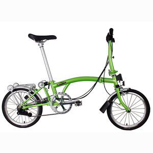 3 Sechzig TRI-Faltrad 16 Zoll 6-Gang <span class=keywords><strong>M</strong></span> Bar S6 Faltrad Hochwertiges Molybdän Stahlrahmen Faltrad - Product Image 1