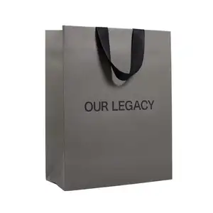 Customizable Eco-Friendly Kraft Paper Bags Good For Branding Recyclable And Eye-Catching Own Logo