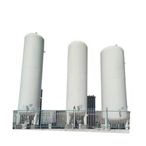 Vertical Structure Cryo Transport Tank 5-300m3 LH2 Liquid 350 <b>bar</b> Hydrogen Tank for Liquid Distribution - Product Image 1