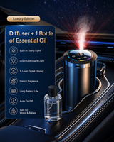 Diffuseur de parfum intelligent pour voiture, rechargeable, à détection de mouvement, avec boîte – Luxe et fraîcheur garanties – Meilleures ventes