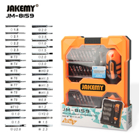 Kit d'outils de réparation portable et précis JAKEMY JM-8159 pour ordinateurs portables et téléphones mobiles, certifié CE, embouts en acier au chrome-vanadium, OEM/ODM
