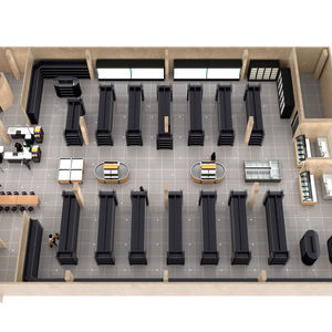 Planos de Planta 2D y 3D, Mejores Exhibidores para Minoristas y Accesorios para Tiendas, Diseño de Supermercados y Tiendas de Abarrotes - Product Image 1