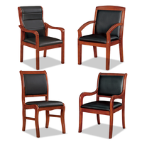 Chaise élévatrice à quatre pieds en bois massif au design moderne et durable, réglable en hauteur, élégante pour bureau, salle de conférence, salle à manger, salon