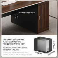 Tomyniki Vente en gros 1.4m Design moderne Petit bureau Mobilier populaire pour le personnel