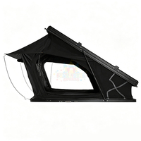 Tente de toit légère en aluminium pour 4 personnes, avec sac à chaussures, coque rigide, imperméable, pour SUV, camping, voyages en plein air