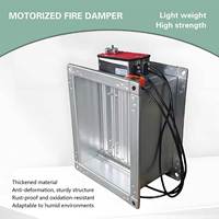 Clapet coupe-flamme motorisé/manuel, contrôlé électriquement, personnalisable, résistant aux hautes températures, pour la suppression des incendies et la gestion de la fumée