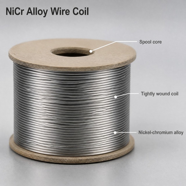 Cr20Ni80 Nichrome Wire 80/20 Nickel Chromium Alloy Heating Wire for Electric Heating Element