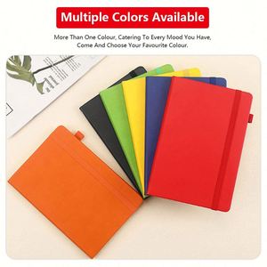 Customizable School PU Leather <b>Note</b> <b>Book</b> Diary Custom A4 A5 A6 Size Hardcover Notebook Printing for Student - Product Image 6