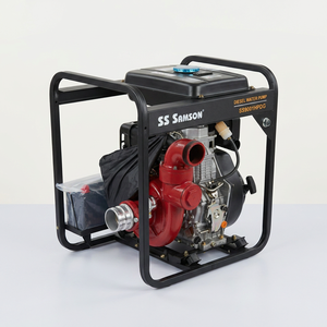 Manual Control SS SAMSON SS8001HPDG High Pressure <b>Water</b> <b>Pump</b> with Diesel Engine 95m Suction Head & 8m Discharge Pipe - Product Image 5