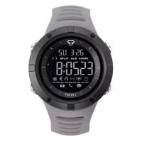 Montre électronique haut de gamme TOMI T210, bracelet en cuir premium, simple, résistante à l'eau, montre-bracelet tendance pour homme, personnalisable