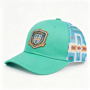 Customizable 6-panel Fashion Baseball Cap Breathable Cotton Mesh Design - Product Image 3