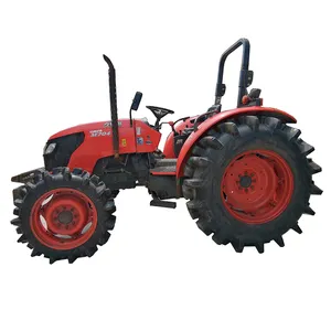 Agricultural Machinery Used Tractor Paddy Field Working 70hp 4WD Kubota with Rice Planter and Harvester