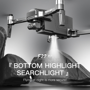 โดรน F22 S3 XR 8k ระดับมืออาชีพ แบบไร้แปรงถ่าน พร้อมกิมบอล <span class=keywords><strong>3</strong></span> แกน ระยะไกล ใช้งานกลางแจ้ง ส่งสัญญาณ 5G WIFI ควบคุมผ่านรีโมทพร้อมจอ GPS - Product Image 4