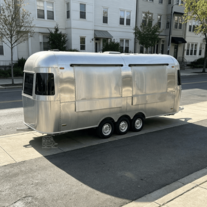Food Concession Trailers Caravan Coffee Van Cart Stainless Steel Mobile Kitchen Ice Cream Truck Fully Equipped Food Trailer - Product Image 5