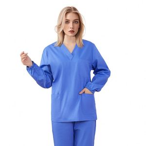 Nurse <b>Scrubs</b> Uniforms Sets Medical <b>Scrubs</b> Set Custom Logo Medical Workwear Hospital Use <b>Scrub</b> Suit - Product Image 1