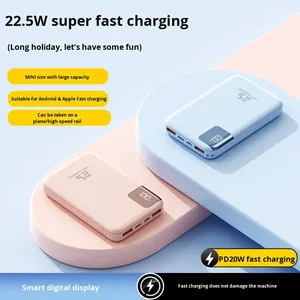 แบตเตอรี่สำรอง Li-Polymer ขายดี ชาร์จเร็ว 10000mAh บางเฉียบ น้ำหนักเบา พกพาสะดวกสำหรับโทรศัพท์ - Product Image 4
