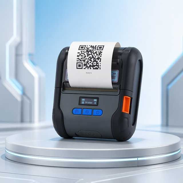 GTCODESTAR GT-P809 Portable 80mm Receipt Thermal Bill Printer for Bluetooth Wireless Sticker Thermal Printer for Shipping
