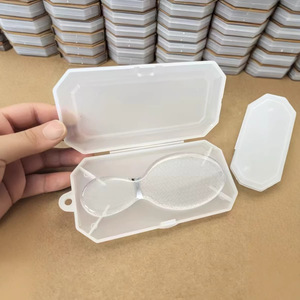 Glass Foot <b>File</b> Oval Stainless Steel For Home Use Callus Removal Dead Skin Exfoliation Nail Shaping Figure 8 <b>Storage</b> <b>Box</b> - Product Image 1