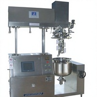Homogeneizador al Vacío con Pantalla Táctil PLC SME-D de 100L, Utilizado para la Elaboración de Pequeñas Cantidades de Crema para el Cuidado de la Piel
