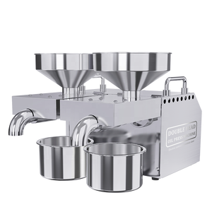 Новый автоматический мини-пресс для масла с 2 головками для арахисовых семян подсолнечника - Product Image 3