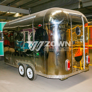 Camion de restauration mobile en acier inoxydable poli sur mesure pour la vente au détail en rue - Product Image 4