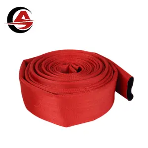 Guangmin vòi cứu hỏa 1.5 "20bar lửa cao su tổng hợp ba lớp Polyester STAPLE sợi chữa cháy Ống