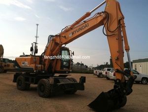 รถขุดล้อยางมือสอง Hyundai 210w-9 R210 สภาพเดิม เครื่องจักรก่อสร้าง ขายดีจากเกาหลี - Product Image 3