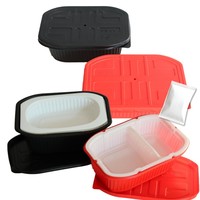 Boîte à lunch auto-chauffante avec pack chauffant MRE pour repas en plein air