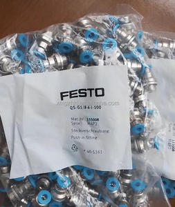<span class=keywords><strong>FESTO</strong></span> <span class=keywords><strong>Raccord</strong></span> enfichable QS-G1/8-10-I-100 133000 <span class=keywords><strong>Raccord</strong></span> <span class=keywords><strong>pneumatique</strong></span> à connexion rapide G1/8 Filetage 10mm Tube OD pour <span class=keywords><strong>pneumatique</strong></span> industrielle - Product Image 2