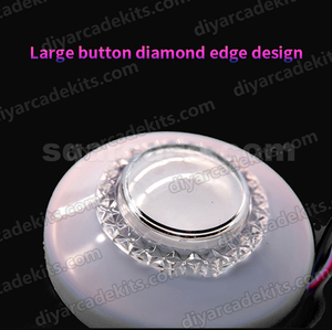 Bán Buôn Claw Crane Trò Chơi Các Bộ Phận Máy Clip Quà Tặng Đầy Màu Sắc Búp Bê Máy 76Mm Trắng Bìa Ren Đẩy Nút Cho Bán - Product Image 3