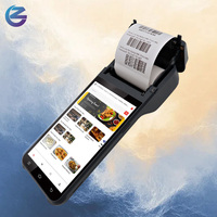 ZCS Z92 Android 13 WIFI SIM 收银机廉价计费机收银手持POS终端带打印机和扫描仪