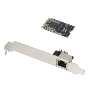 Carte serveur PCIe M.2 B-Key M-key, adaptateur Ethernet Gigabit M.2 vers PCIe, répartiteur LAN en stock - Product Image 4
