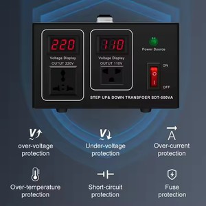 500W 1000W 2000W 3000W bước xuống biến áp 220V đến 110V hoặc 100V đến 220V Điện áp chuyển đổi điện áp biến áp - Product Image 6