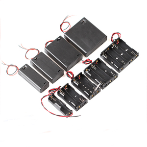 Fuzhongqi A_BatHolder_02 Portabatterie AA, Scatola per 2 Batterie AA, 1 2 3 <span class=keywords><strong>4</strong></span> 6 8 <span class=keywords><strong>10</strong></span> - Product Image 2
