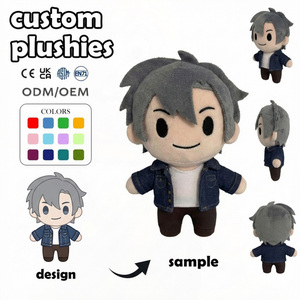 Poupée en peluche personnalisée OEM/ODM, figurine ultra-réaliste à oreilles de loup, édition limitée festival de musique, vêtements de poupée personnalisés - Product Image 4