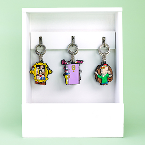 Llavero de Goma PVC Personalizado con Mosquetón - Friends <span class=keywords><strong>Central</strong></span> <span class=keywords><strong>Perk</strong></span> I'll Be There You, Diseño de Personajes de Dibujos Animados, Ligero e Impermeable - Product Image 4