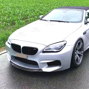 Lèvre avant en fibre de carbone style <span class=keywords><strong>KPR</strong></span> pour BMW Série 6 M6 F12 F13 M6 2012-2016, spoiler de pare-chocs avant - Product Image 4