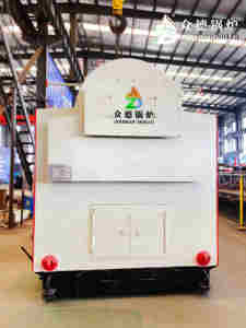 Série DZH Chaudière à vapeur à biomasse/charbon à main 0.5-6 t/h Haute efficacité <span class=keywords><strong>et</strong></span> utilisation industrielle basse pression écologique - Product Image 3