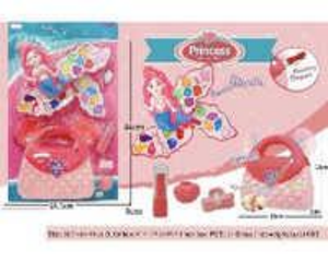 Co2am Princess Makeup Toy Set Mini kit cosmetico in plastica per ragazze di età compresa tra 4 e 6 anni - Product Image 3