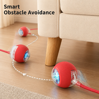 Jouet interactif pour chats, balle électrique automatique rechargeable, simple et intelligente, pour le sport et le mouvement