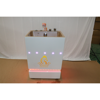 EUR Kit de nettoyage et de bain pour animaux de compagnie avec lait d'ozone Baignoires Toilettage pour animaux de compagnie Spa Bain Machine à bulles Equipement vétérinaire