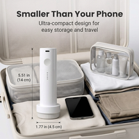 Mini pompe à air électrique USB pour sacs de rangement sous vide, pompe de mise sous vide compacte rechargeable sans fil pour vêtements et emballage de voyage
