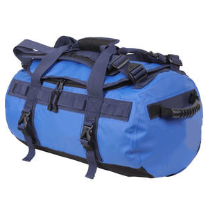 Custom Large Capacity Luxury Waterproof PVC Duffel <b>Backpack</b> Foldable Black Weekender Gym Sports Travel Bag Portable Lightweight - Product Image 2