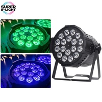 IP20 18x12W RGBW 4in1 DMX512 25 ° /40 °   Projecteur LED Par Wash à angle de faisceau réglable et gradation linéaire pour scène et mariage