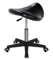 Fauteuil dentaire réglable à succès avec réglage en hauteur, rotation à 360 degrés, construction en cuir et métal, fonctionnement manuel