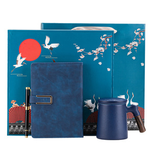 Set di scatole regalo aziendali di moda in stile cinese per regalare <span class=keywords><strong>regali</strong></span> pratici set regalo aziendale aziendale - Product Image 6