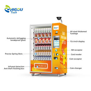 Zhi Gou Tech 2025 Distributeur automatique intelligent à écran tactile SDK Carte de crédit Jeton de monnaie Gestion basée sur le cloud Surveillance à distance - Product Image 6