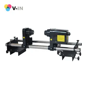 paper roller take up system for Mimaki Mutoh Roland printer take up roll for Epson large format printer paper receiver